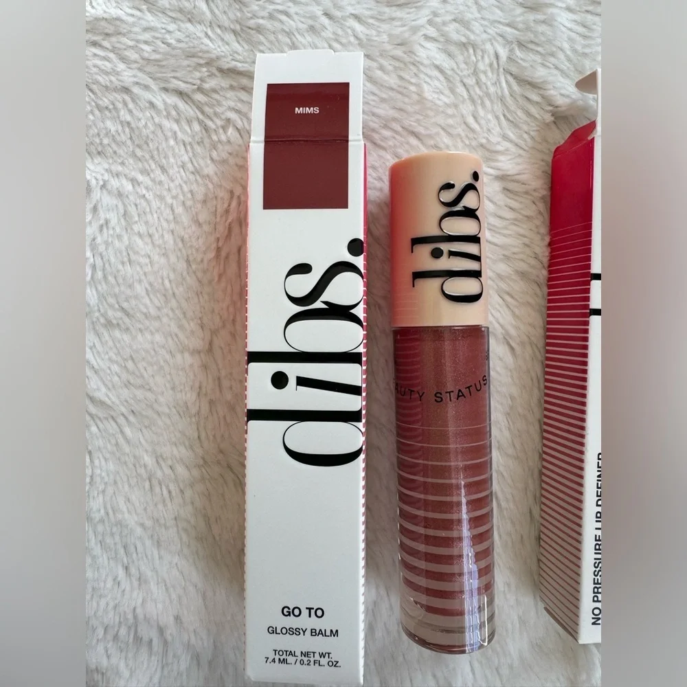 🔥NIB🔥 Dibs Go To Glossy Balm & Lip Definer Set